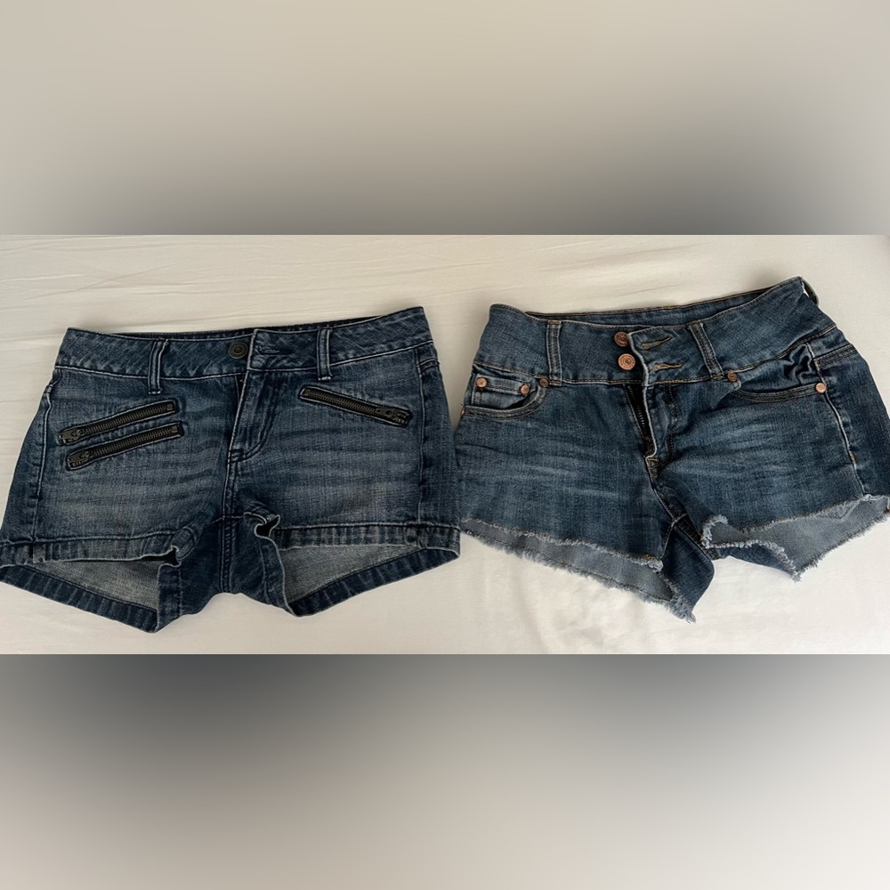 Refuge and American Eagle Jean shorts bundle